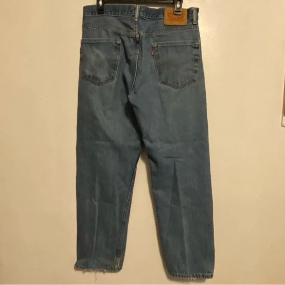 Levi’s 550 Jeans Mens Size 34X30 Light‎ Wash Wear  Denim Workwear